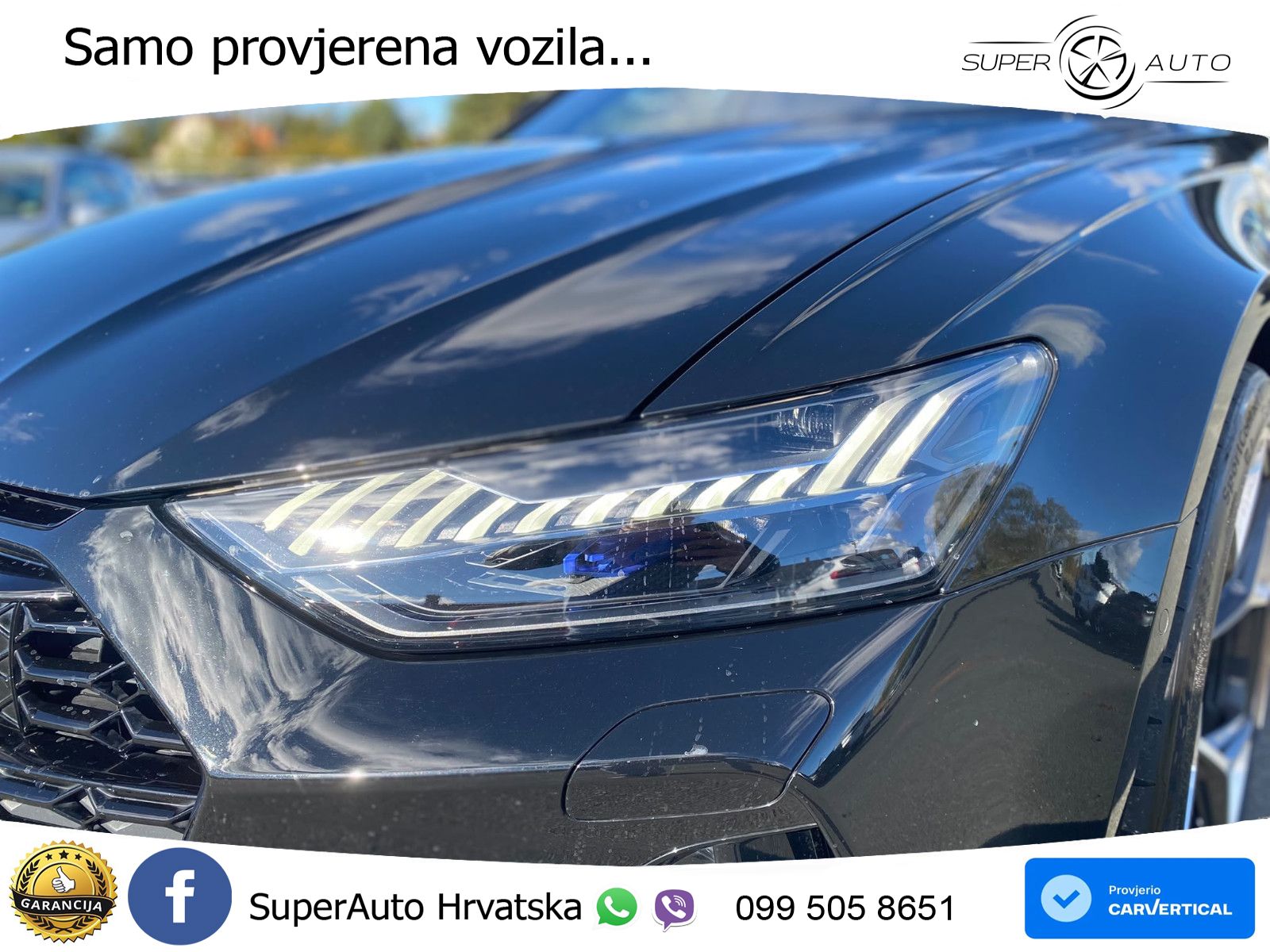 Audi RS6 Avant 4.0 TFSI V8 performance (630 KS)  quattro tiptronic LED+GR SJED+ACC