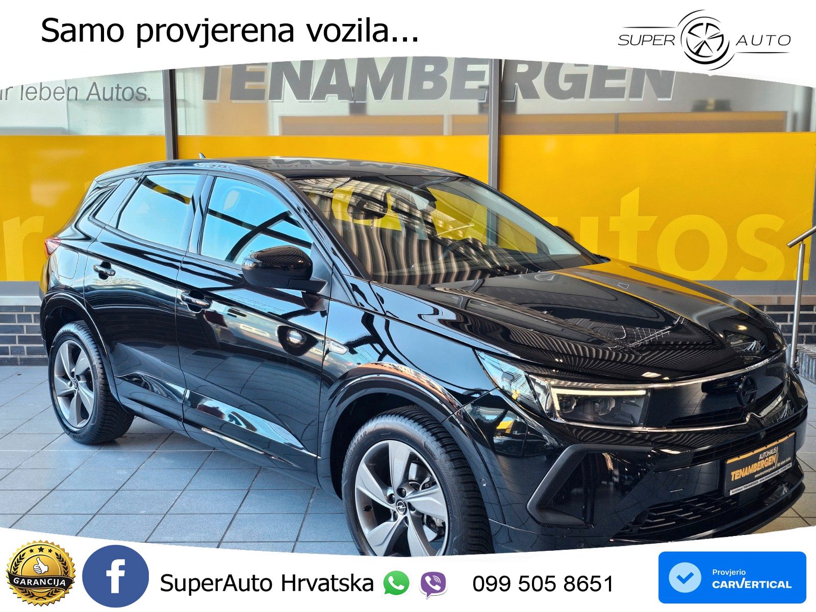 Opel Grandland 1.2i Turbo (130 KS) Automatic GS LED+GR SJED+ACC