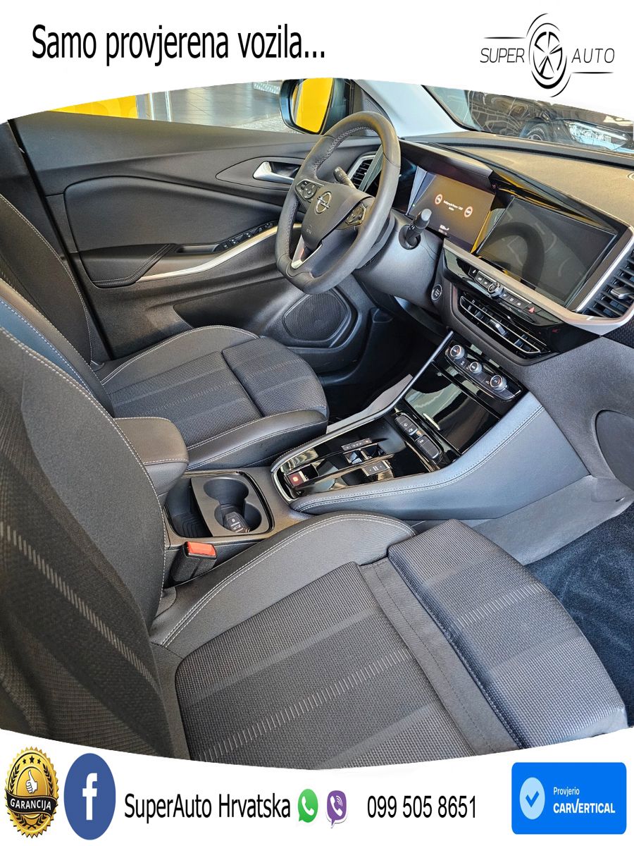 Opel Grandland 1.2i Turbo (130 KS) Automatic GS LED+GR SJED+ACC