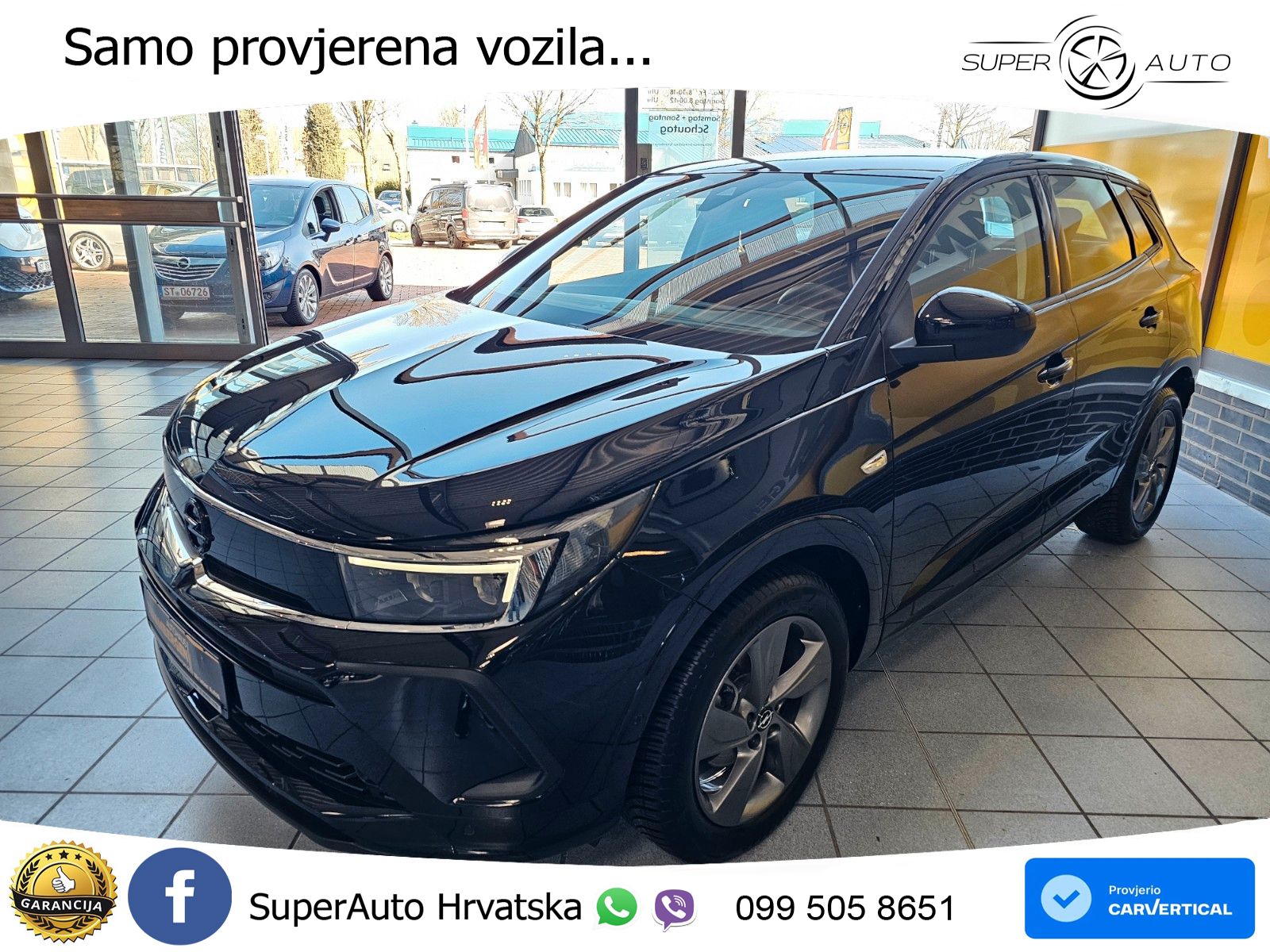 Opel Grandland 1.2i Turbo (130 KS) Automatic GS LED+GR SJED+ACC