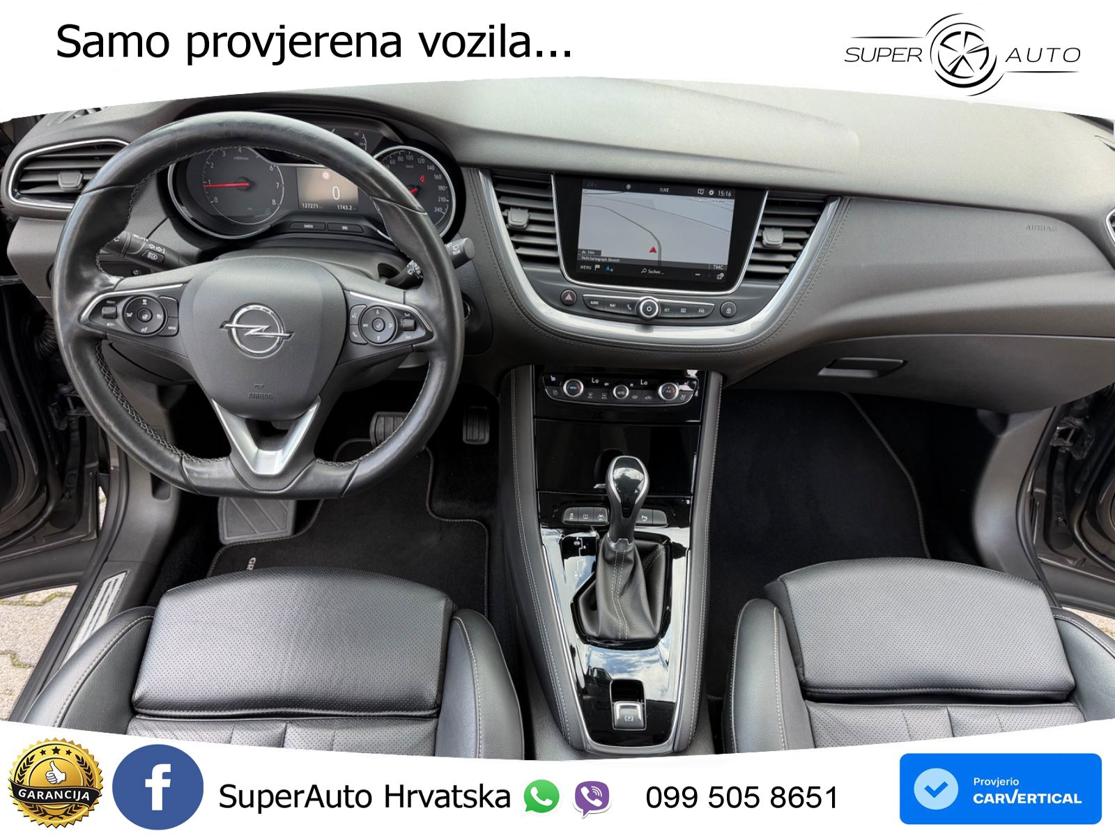 Opel Grandland X 2.0d (177 KS) Automatic Ultimate LED+GR SJED+ACC