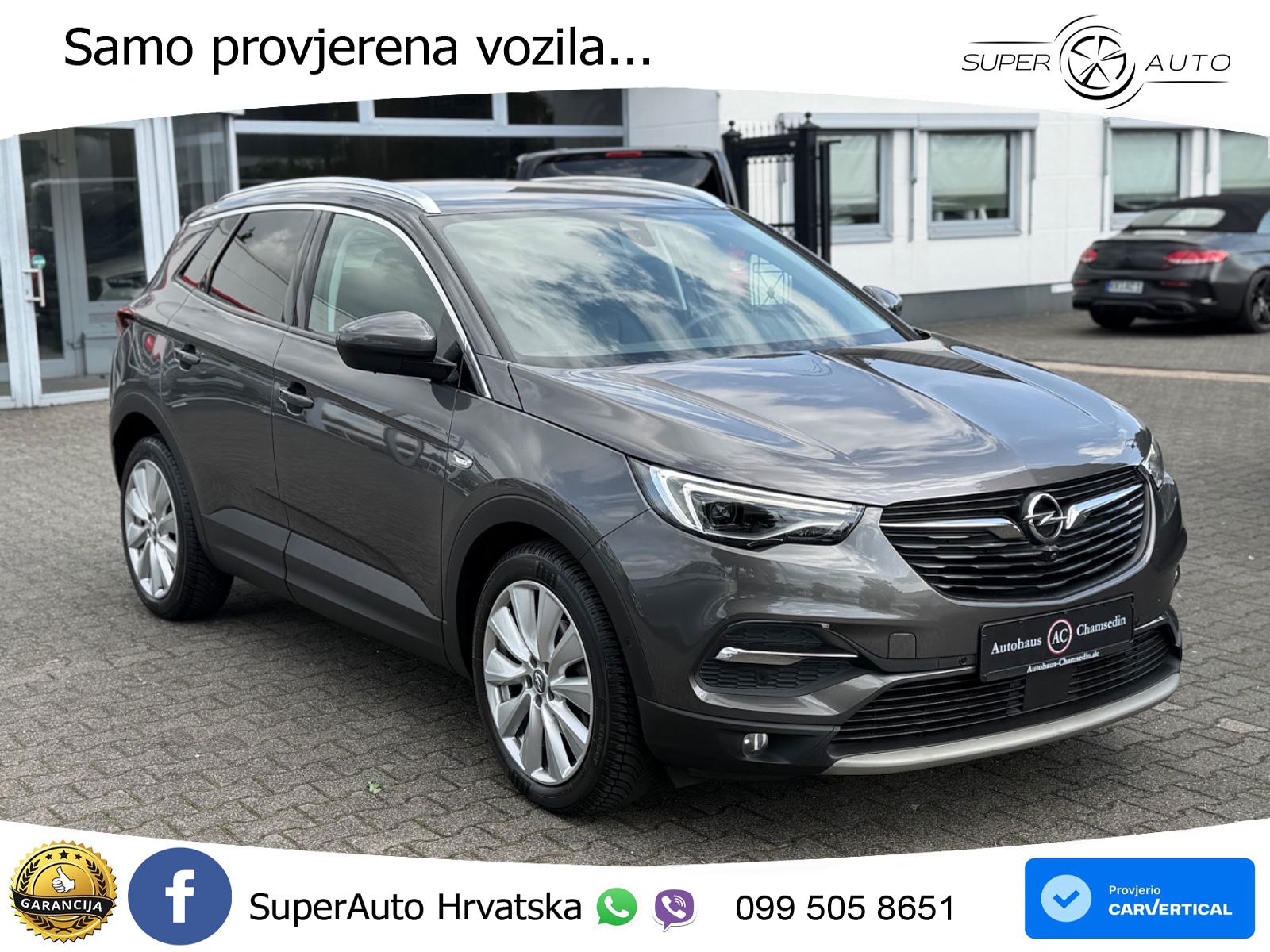 Opel Grandland X 2.0d (177 KS) Automatic Ultimate LED+GR SJED+ACC
