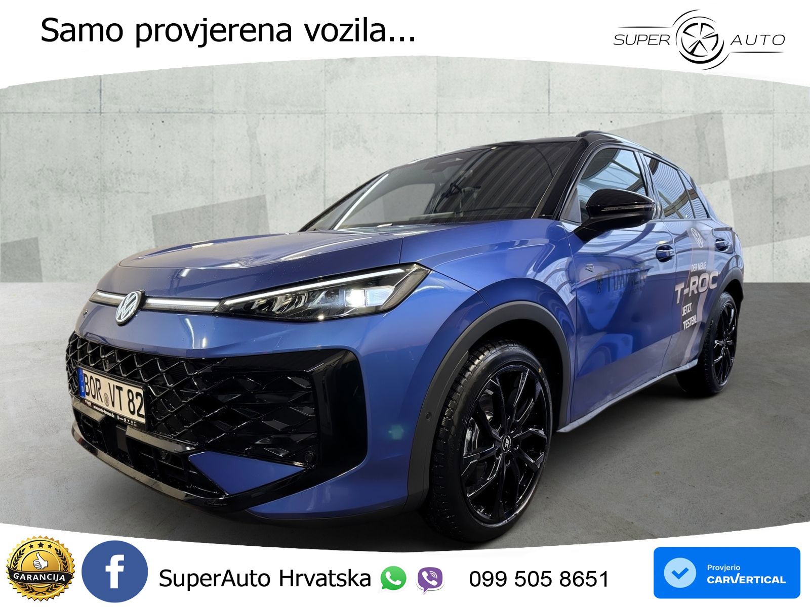Volkswagen T-Roc II 1.5 eTSI (150 KS)  DSG LED+GR SJED+ACC