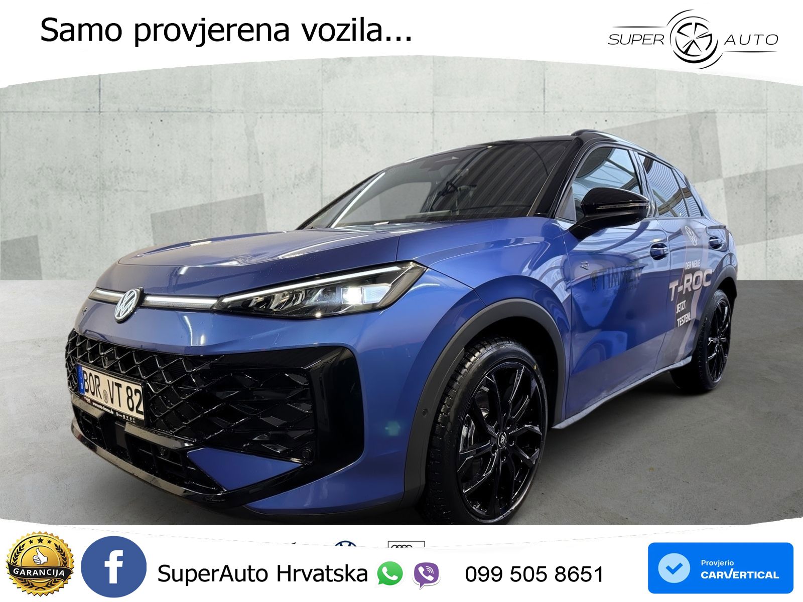 Volkswagen T-Roc II 1.5 eTSI (150 KS)  DSG LED+GR SJED+ACC