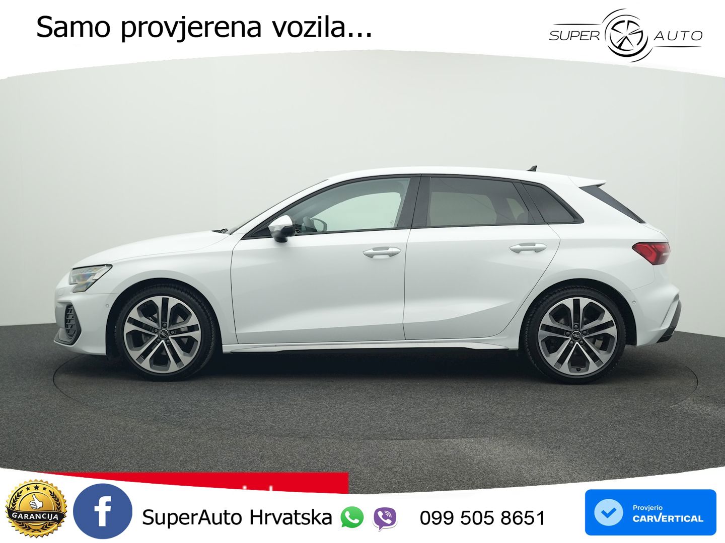 Audi A3 35 TDI (150 KS) S tronic 2x S line LED+GR SJED+ACC