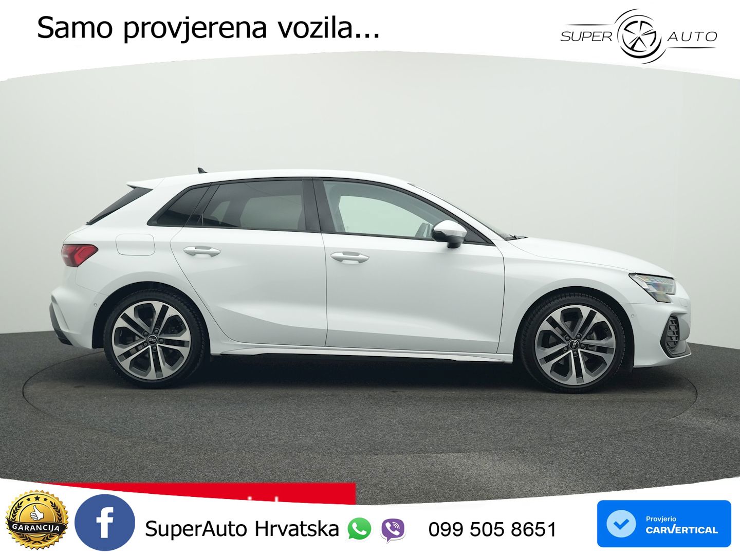 Audi A3 35 TDI (150 KS) S tronic 2x S line LED+GR SJED+ACC