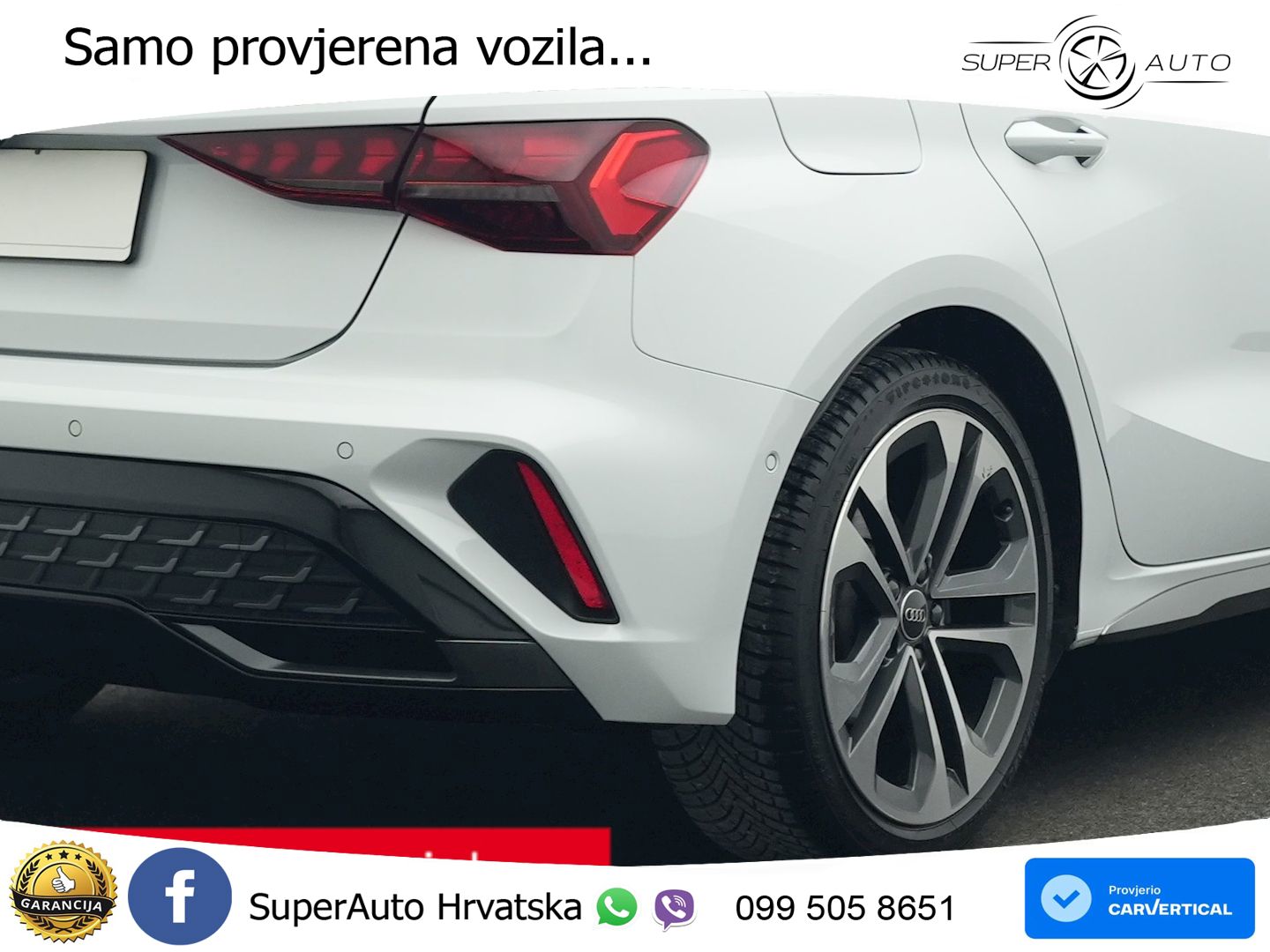 Audi A3 35 TDI (150 KS) S tronic 2x S line LED+GR SJED+ACC