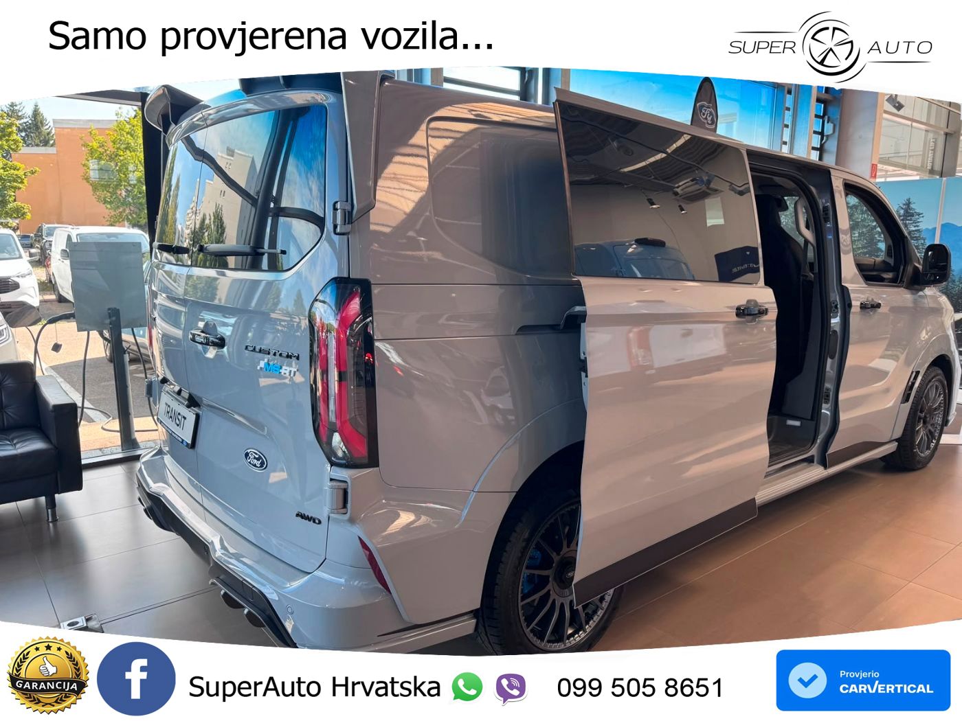 Ford Transit Custom MS-RT 320 L2 AHK*NAVI*MATRIX 170 KS