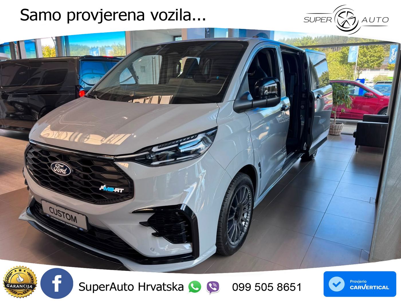 Ford Transit Custom MS-RT 320 L2 AHK*NAVI*MATRIX 170 KS