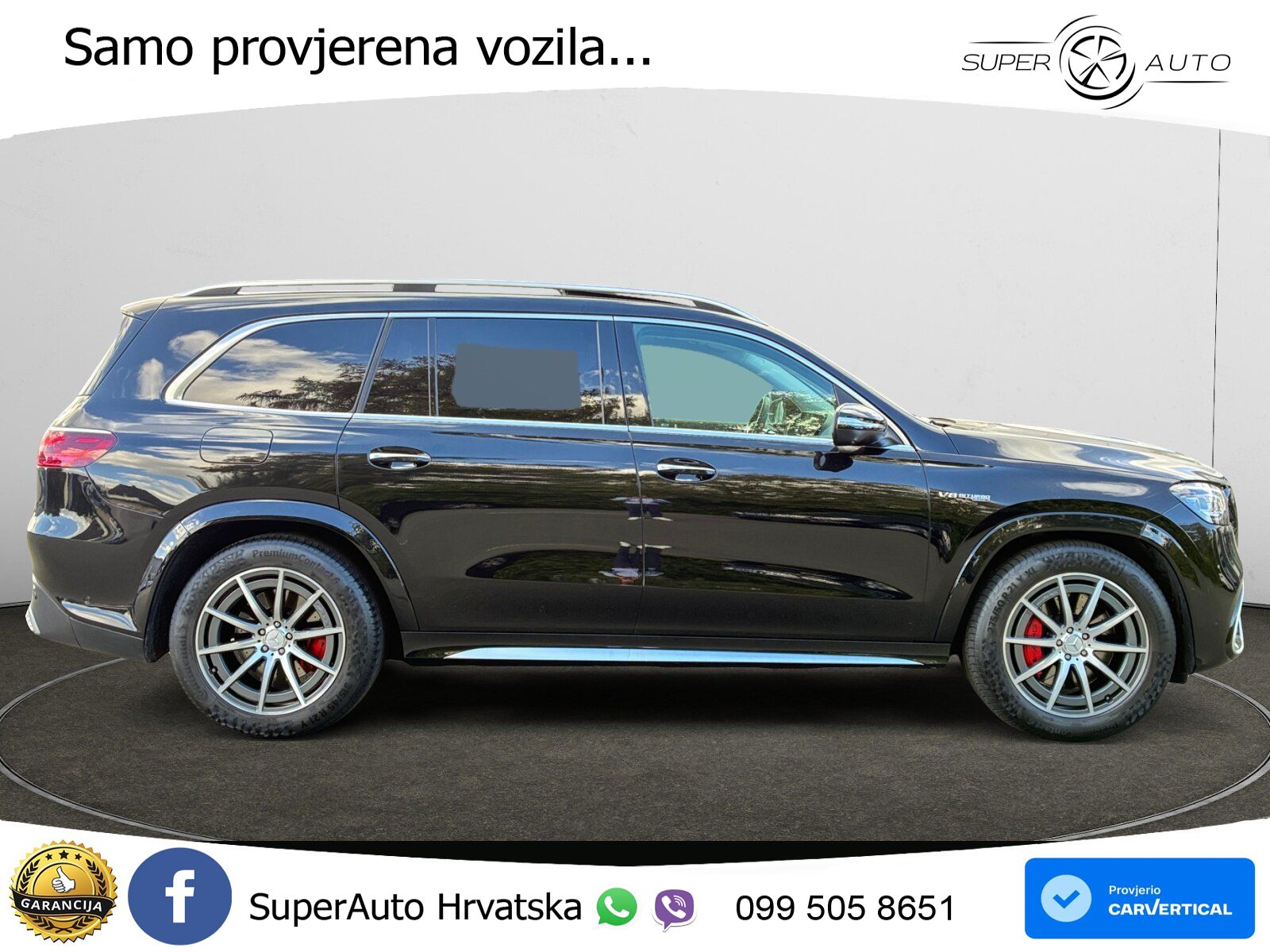 Mercedes-Benz GLS AMG GLS 63 V8 EQ Boost 4MATIC+ AMG SPEEDSHIFT TCT 9G ACC+HEAD+4xGR SJED+360+PANO