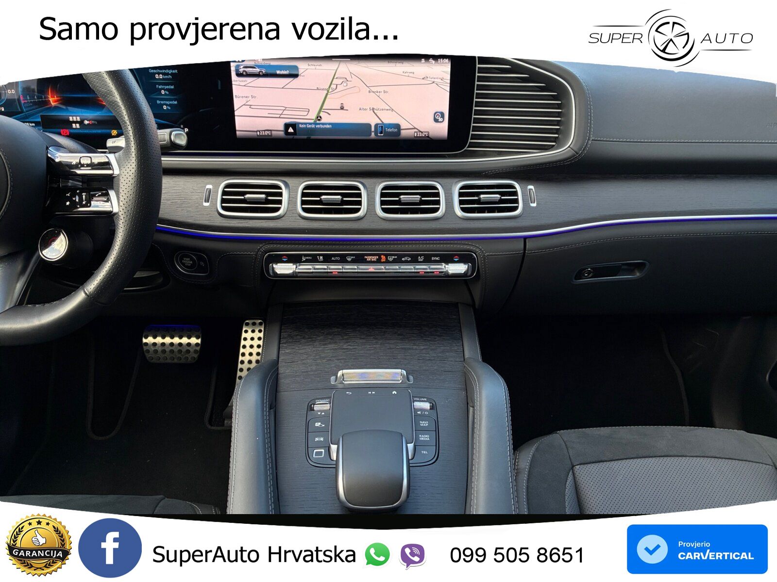 Mercedes-Benz GLS AMG GLS 63 V8 EQ Boost 4MATIC+ AMG SPEEDSHIFT TCT 9G ACC+HEAD+4xGR SJED+360+PANO
