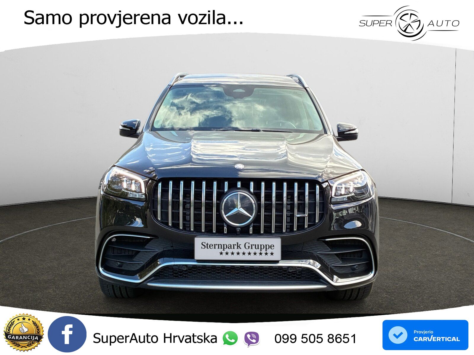 Mercedes-Benz GLS AMG GLS 63 V8 EQ Boost 4MATIC+ AMG SPEEDSHIFT TCT 9G ACC+HEAD+4xGR SJED+360+PANO