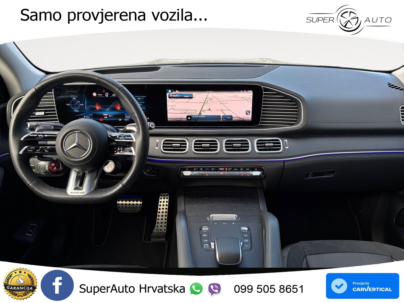 Mercedes-Benz GLS AMG GLS 63 V8 EQ Boost 4MATIC+ AMG SPEEDSHIFT TCT 9G ACC+HEAD+4xGR SJED+360+PANO
