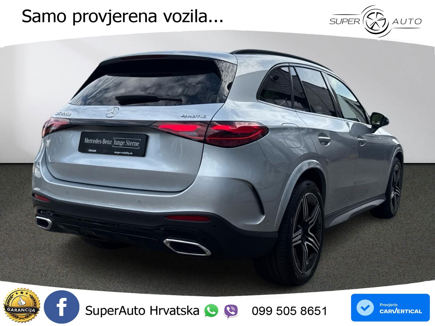 Mercedes GLC 220d (197 KS) 4MATIC 9G-TRONIC AMG LED+GR SJED+ACC