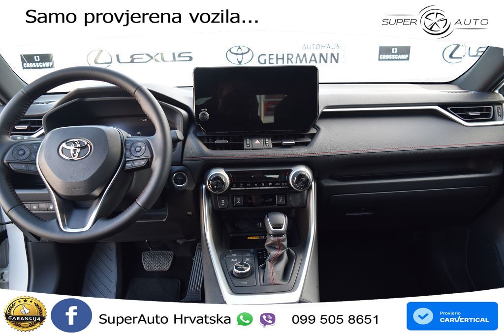 Toyota RAV4 2.5 (306 KS) Hybrid AWD-i eCVT LED+GR SJED+ACC