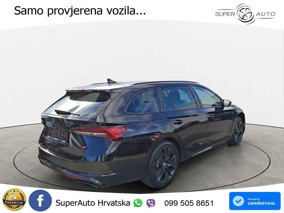 Škoda Octavia Combi RS 2.0 TSI (265 KS) DSG MATRIX+GR SJED+KAM
