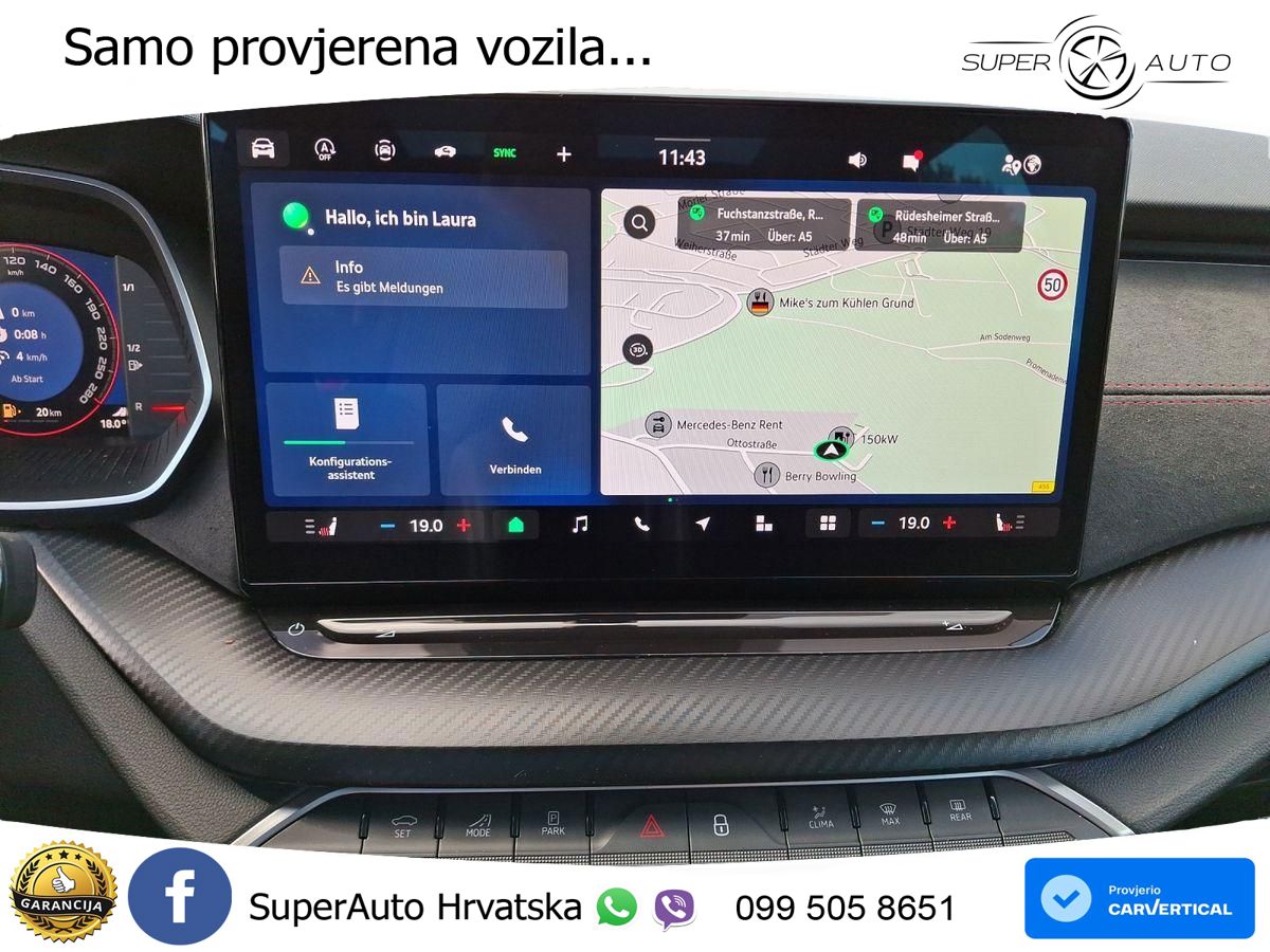 Škoda Octavia Combi RS 2.0 TSI (265 KS) DSG MATRIX+GR SJED+KAM