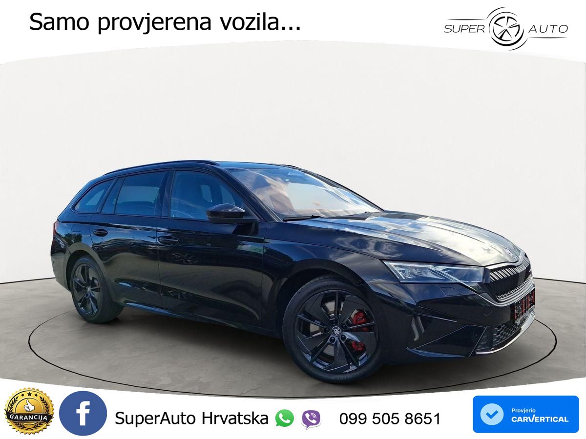 Škoda Octavia Combi RS 2.0 TSI (265 KS) DSG MATRIX+GR SJED+KAM