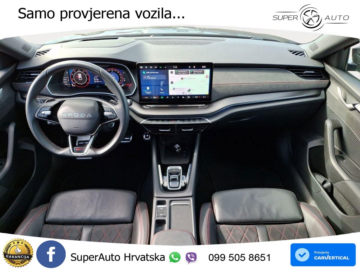 Škoda Octavia Combi RS 2.0 TSI (265 KS) DSG MATRIX+GR SJED+KAM