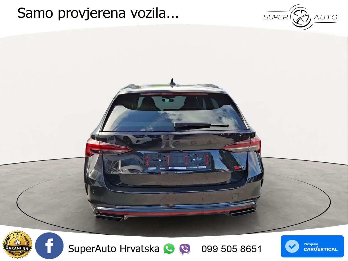 Škoda Octavia Combi RS 2.0 TSI (265 KS) DSG MATRIX+GR SJED+KAM