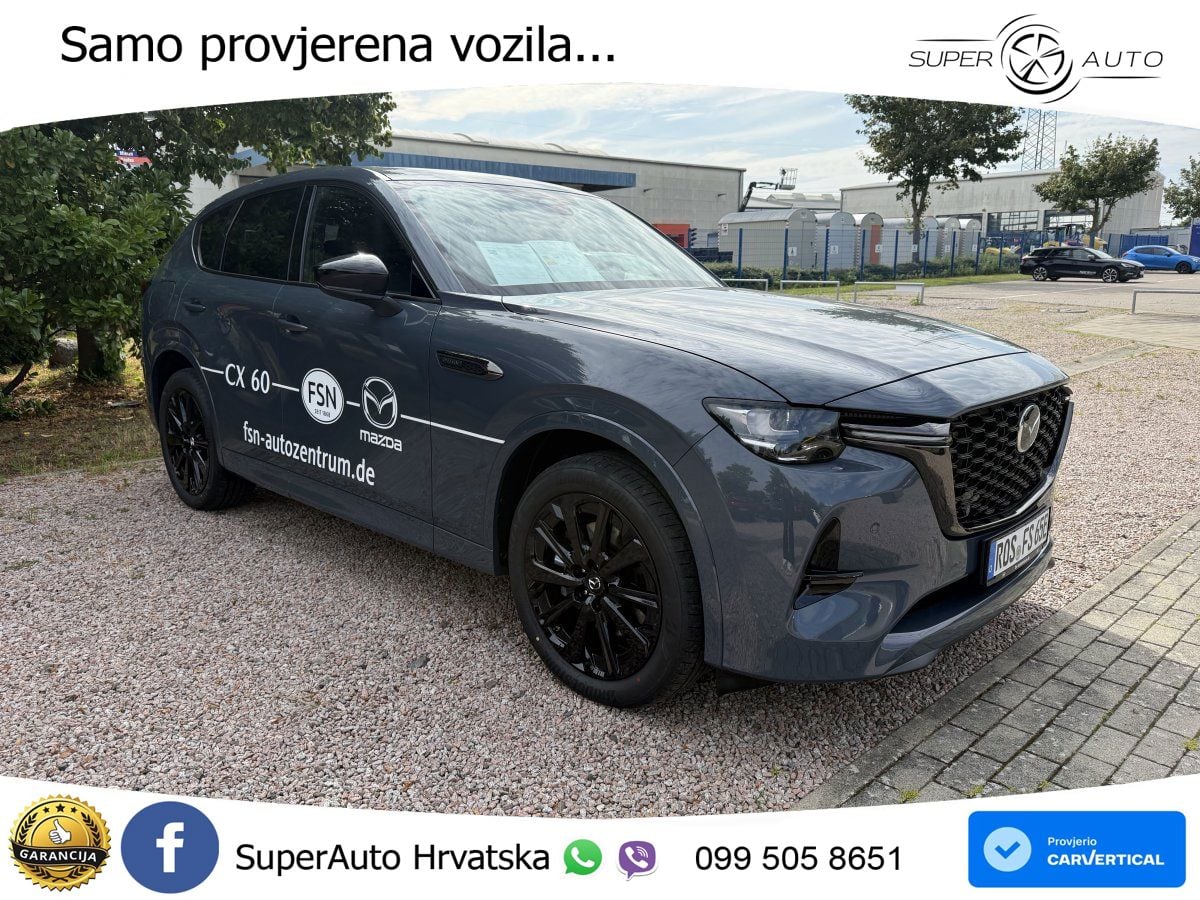 Mazda CX-60 2.5 e-Skyactiv (328 KS) AWD Automatic MATRIX+GR SJED+KAM