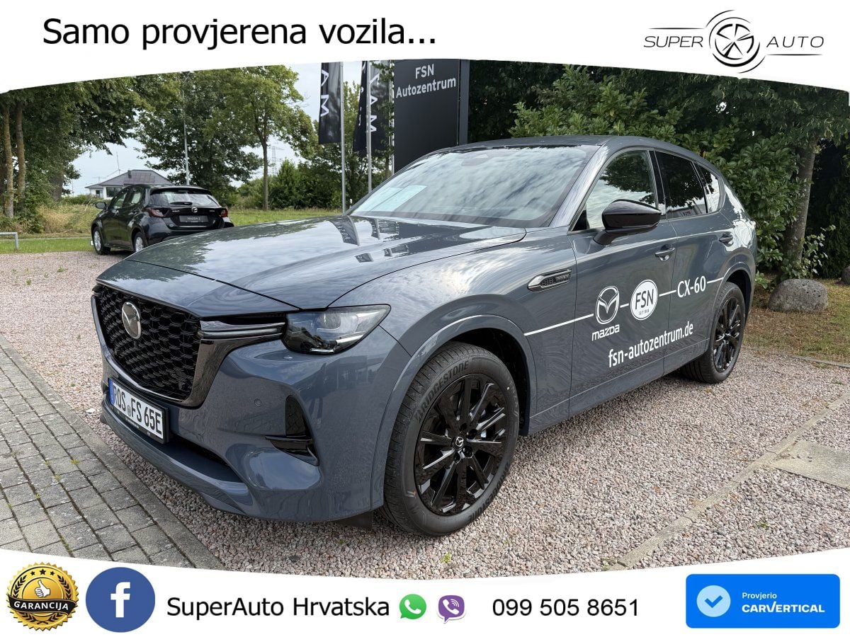Mazda CX-60 2.5 e-Skyactiv (328 KS) AWD Automatic MATRIX+GR SJED+KAM
