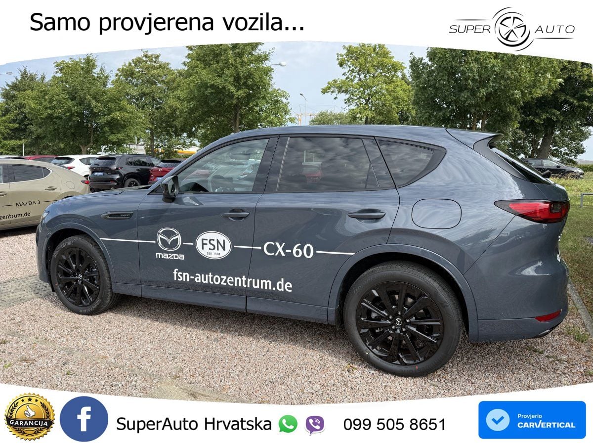 Mazda CX-60 2.5 e-Skyactiv (328 KS) AWD Automatic MATRIX+GR SJED+KAM