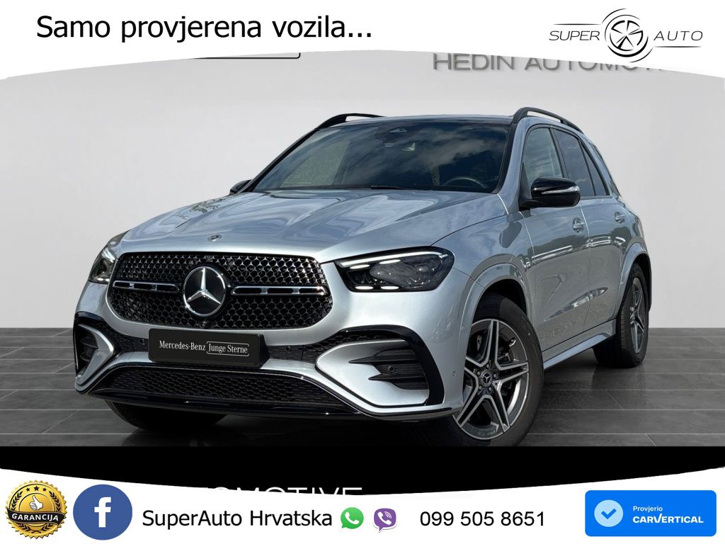 Mercedes GLE 450d (367 KS) EQ Boost 4MATIC 9G-TRONIC AMG Line LED+GR SJED+ACC