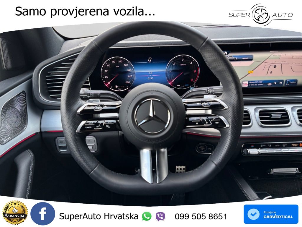 Mercedes GLE 450d (367 KS) EQ Boost 4MATIC 9G-TRONIC AMG Line LED+GR SJED+ACC
