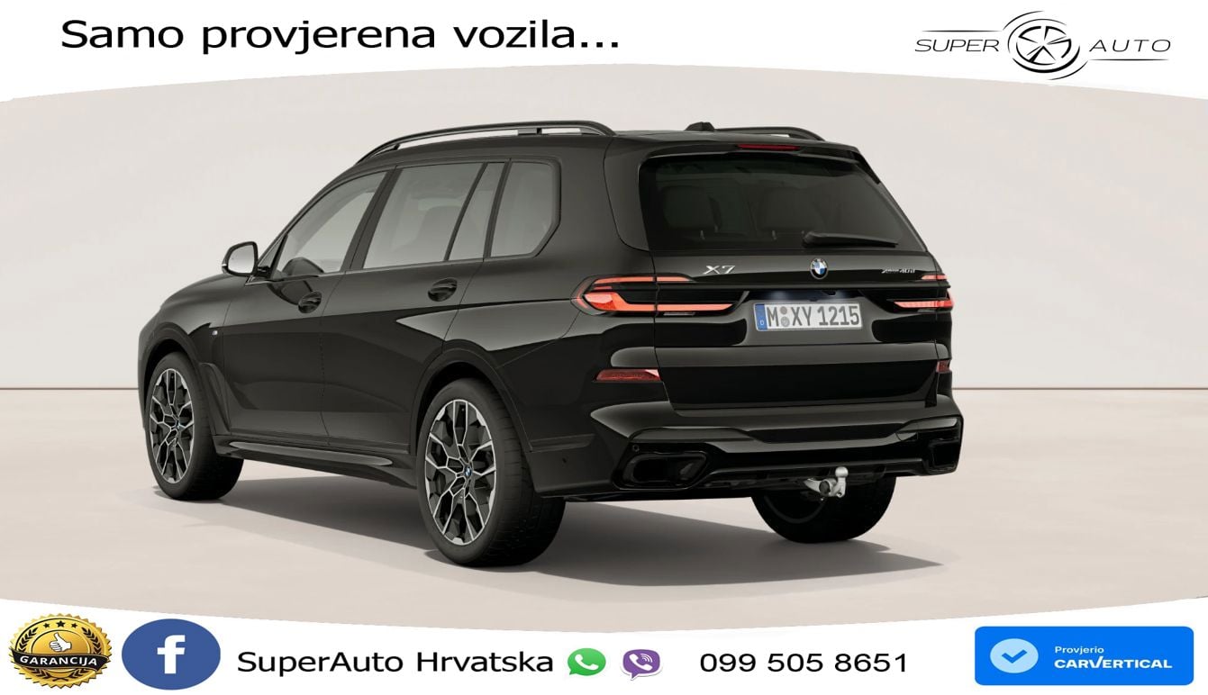 BMW X7 40d (352 KS) xDrive Steptronic M Sport ZRAČNI+ACC+GR SJED+KAM+PANO