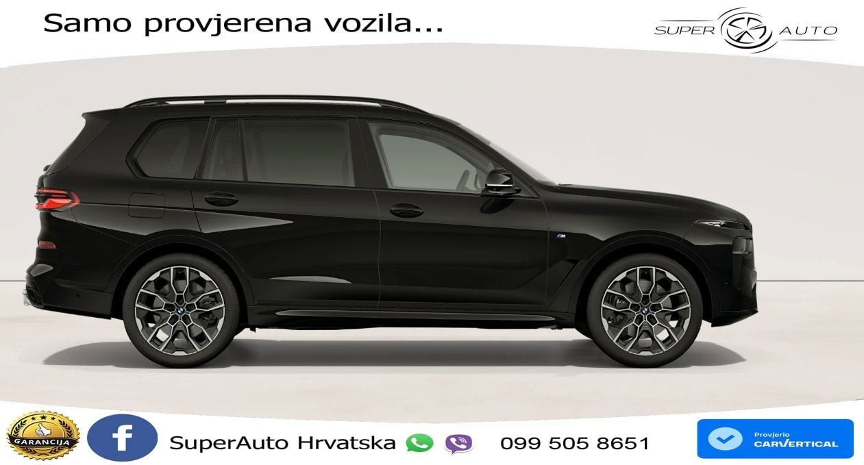 BMW X7 40d (352 KS) xDrive Steptronic M Sport ZRAČNI+ACC+GR SJED+KAM+PANO