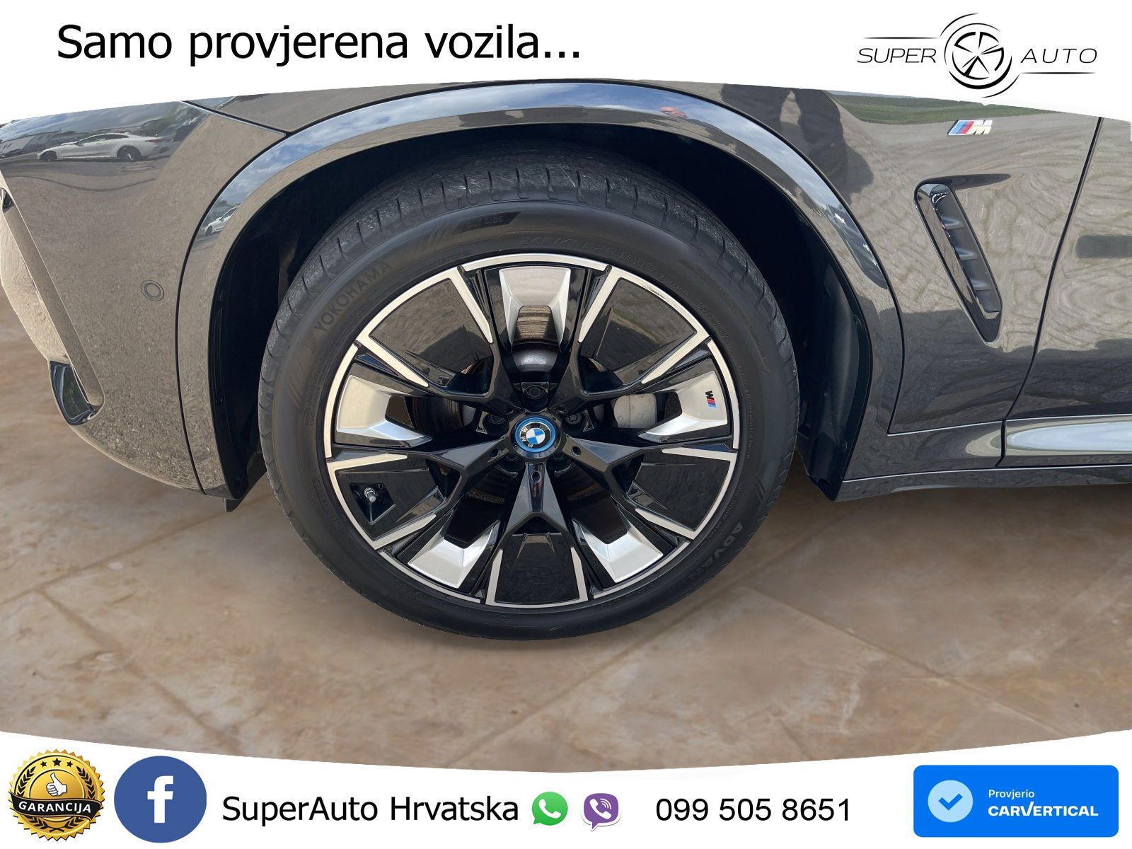 BMW iX3 80 kWh (286 KS) M Sport ACC+HEAD+GR SJED+360+PANO
