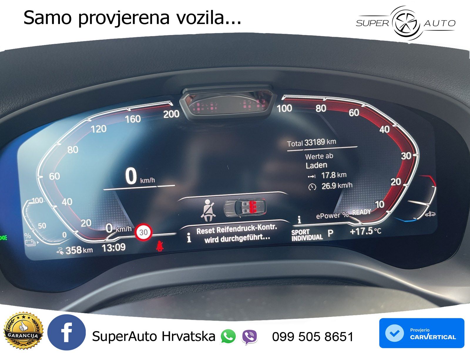 BMW iX3 80 kWh (286 KS) M Sport ACC+HEAD+GR SJED+360+PANO
