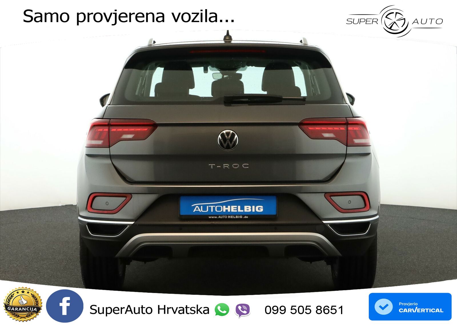Volkswagen T-Roc I 2.0 TDI (150 KS) DSG LED+GR SJED+ACC