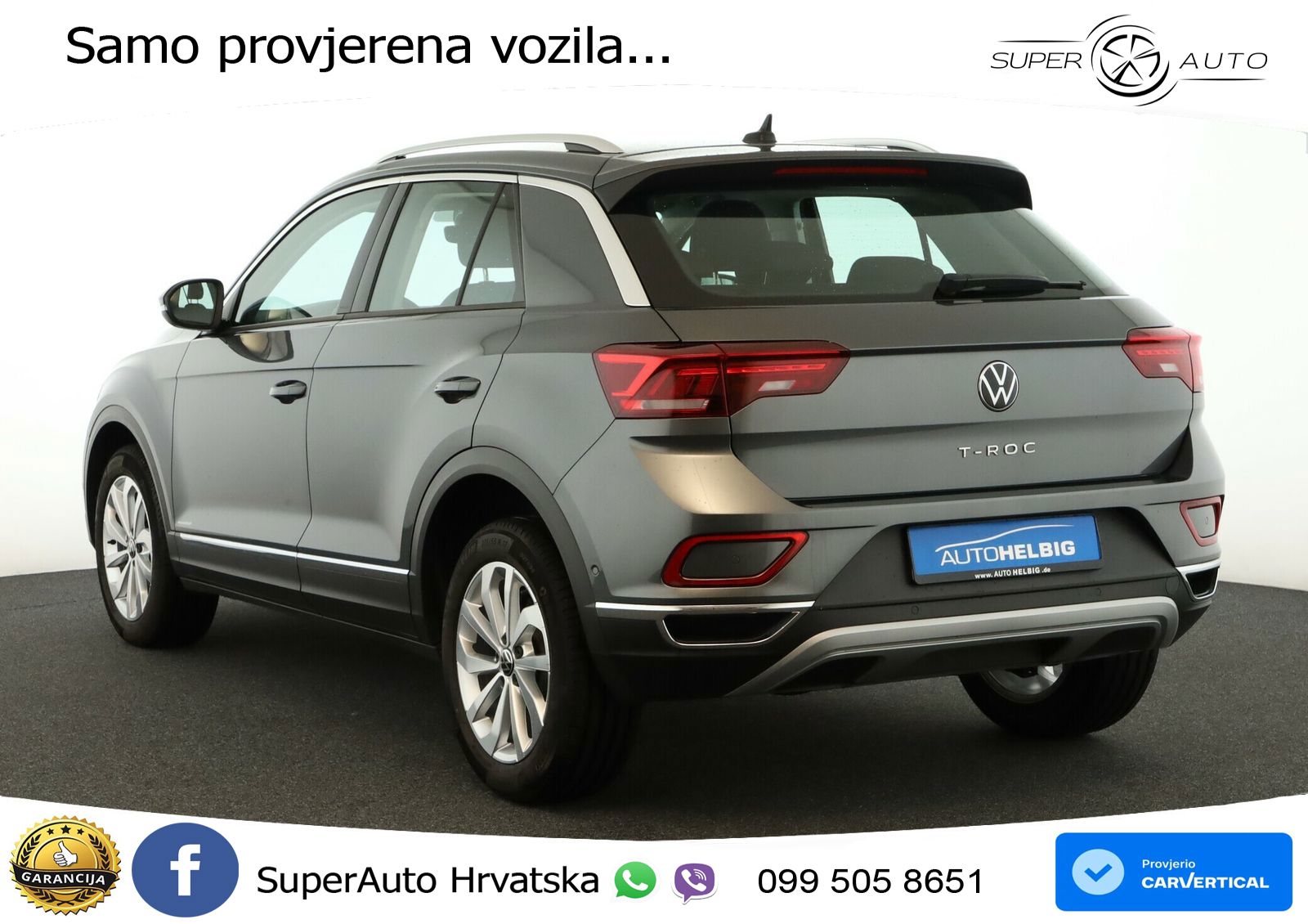 Volkswagen T-Roc I 2.0 TDI (150 KS) DSG LED+GR SJED+ACC