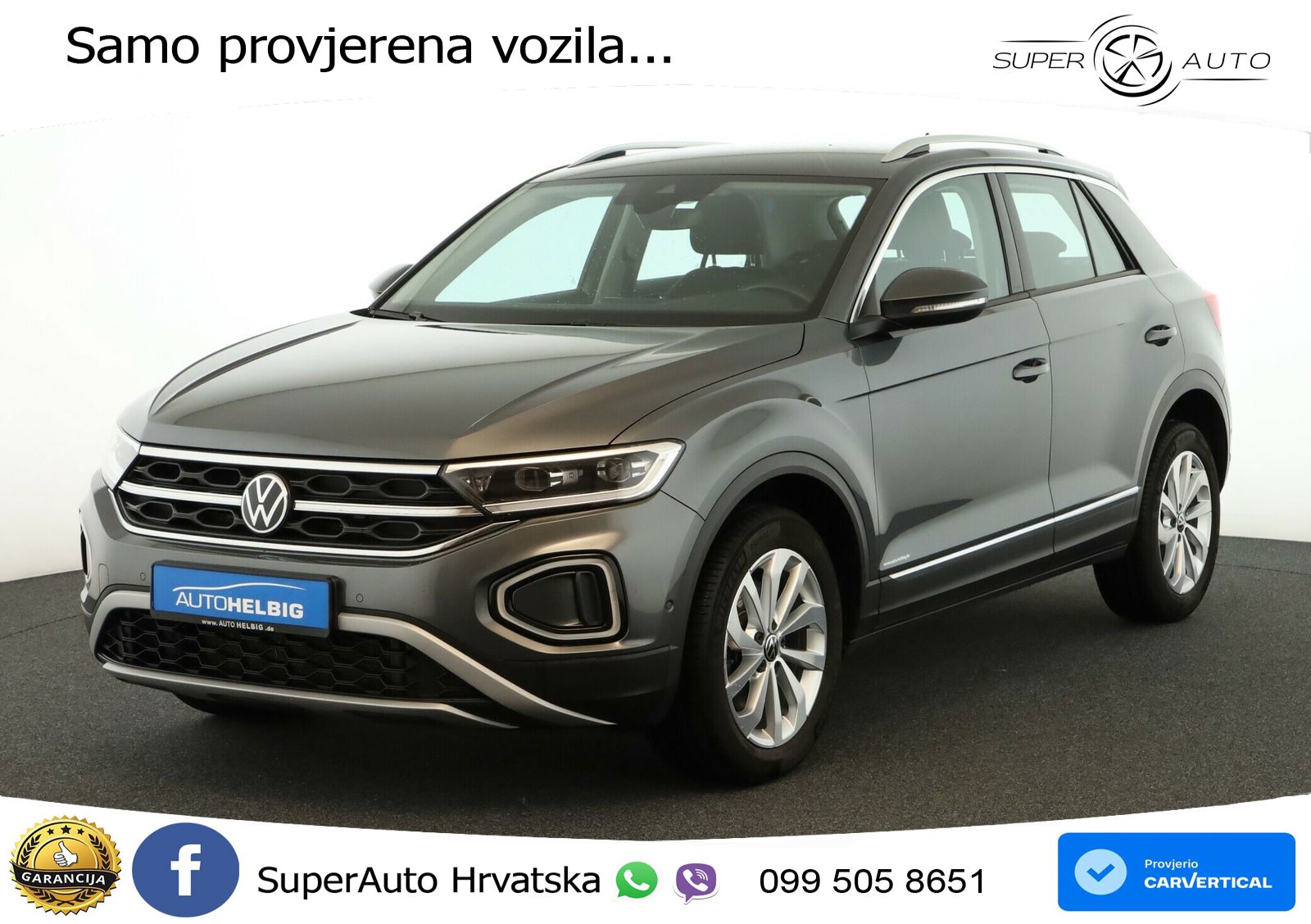 Volkswagen T-Roc I 2.0 TDI (150 KS) DSG LED+GR SJED+ACC