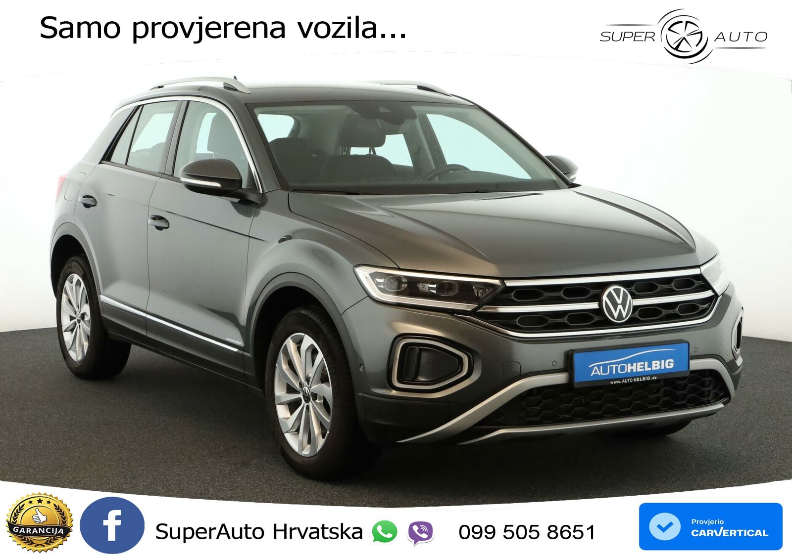 Volkswagen T-Roc I 2.0 TDI (150 KS) DSG LED+GR SJED+ACC
