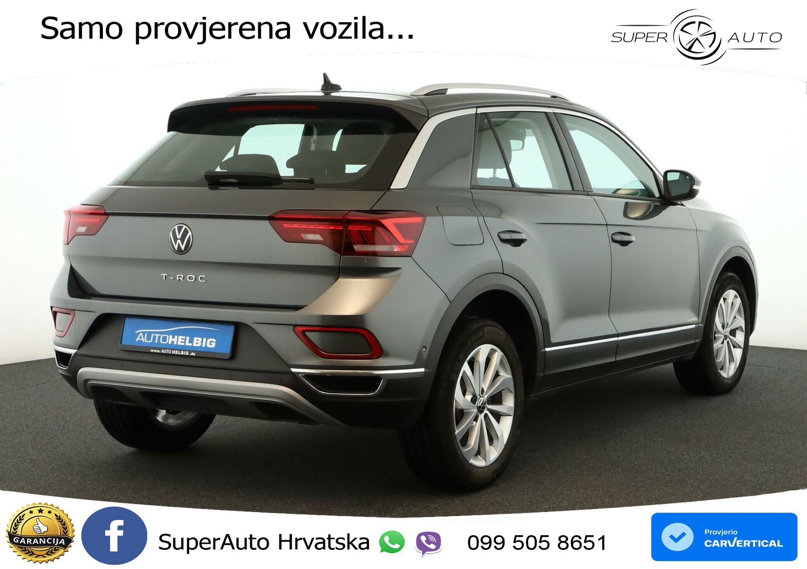 Volkswagen T-Roc I 2.0 TDI (150 KS) DSG LED+GR SJED+ACC