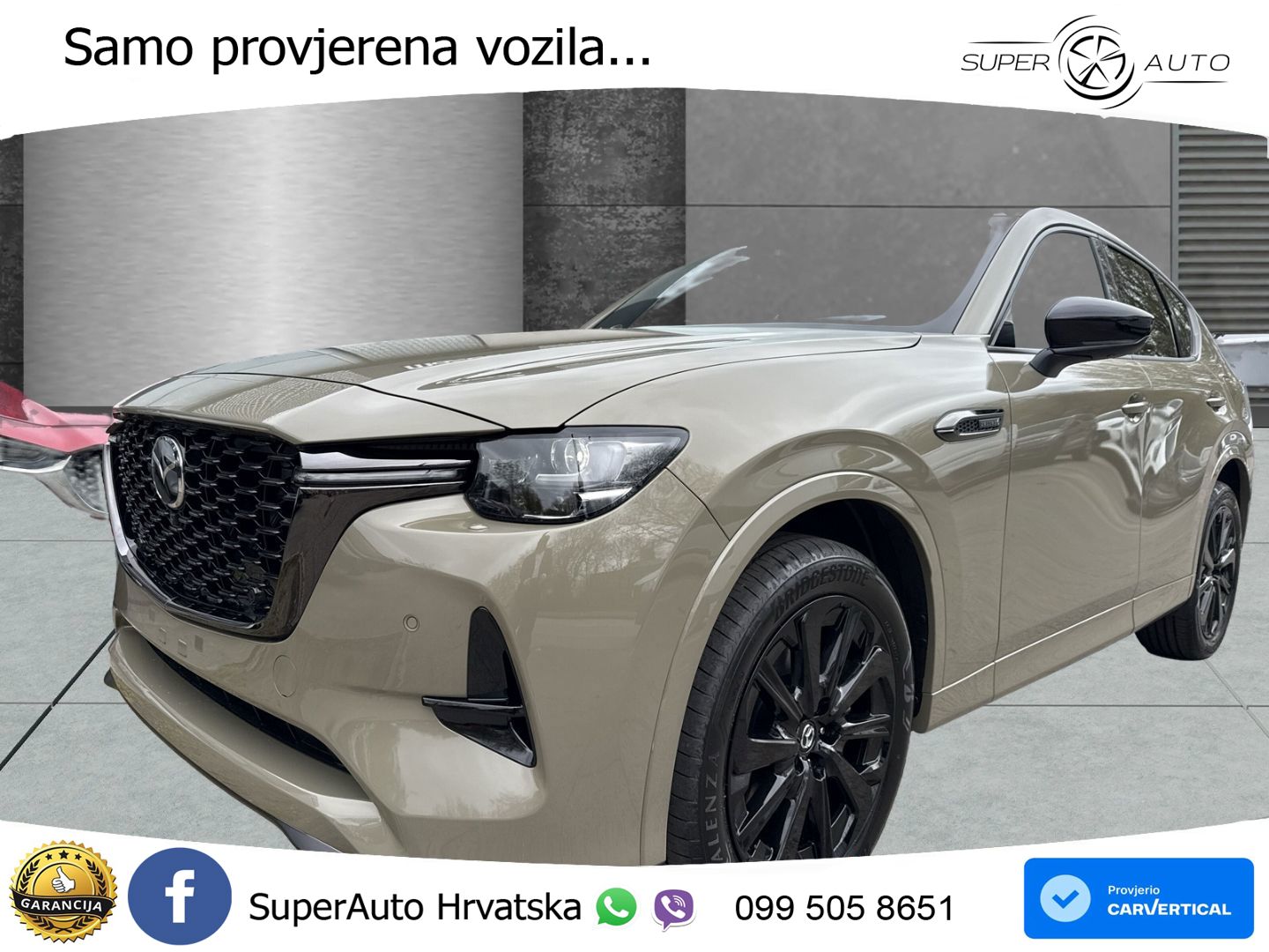 Mazda CX-60 3.3 e-Skyactiv D (254 KS) AWD Automatic MATRIX+GR SJED+KAM
