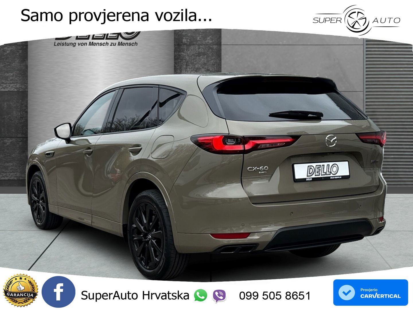 Mazda CX-60 3.3 e-Skyactiv D (254 KS) AWD Automatic MATRIX+GR SJED+KAM