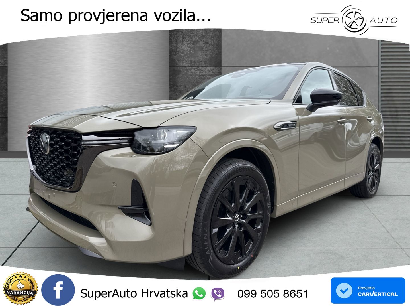 Mazda CX-60 3.3 e-Skyactiv D (254 KS) AWD Automatic MATRIX+GR SJED+KAM