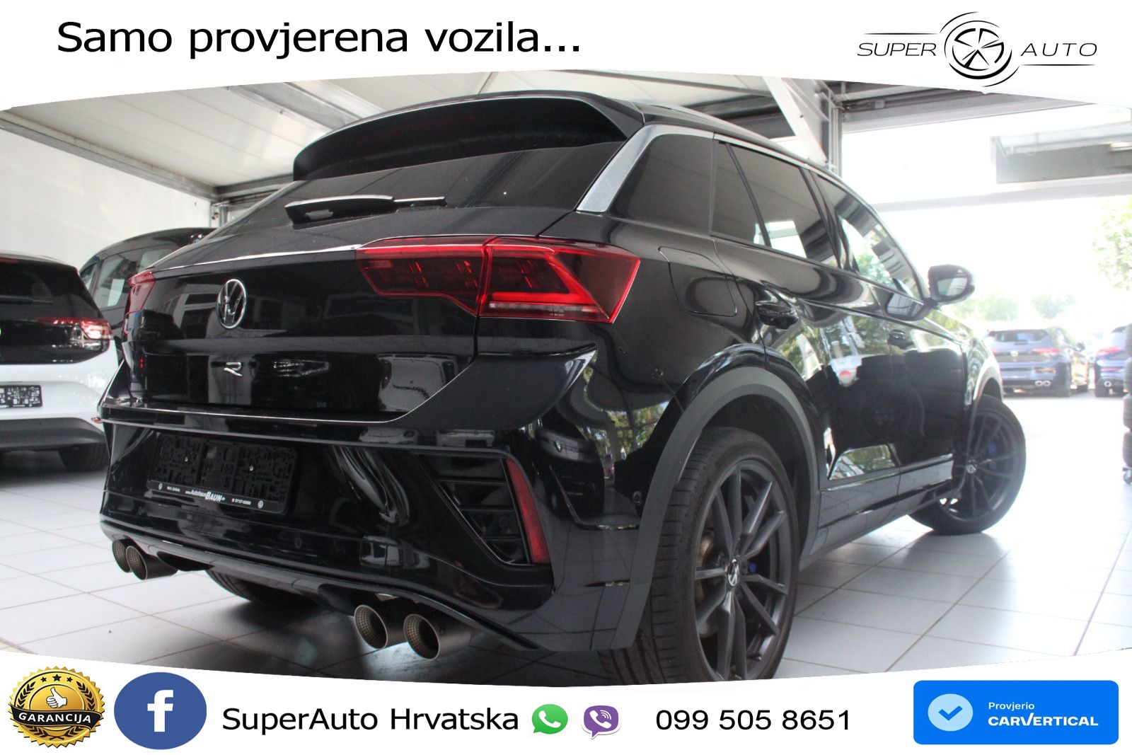 Volkswagen T-Roc I R 2.0 TSI (300 KS) OPF 4M DSG LED+GR SJED+ACC