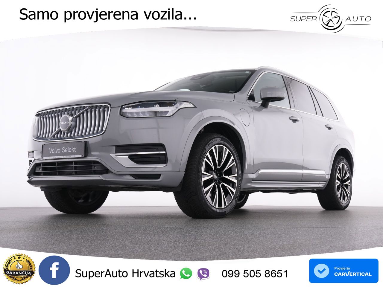 Volvo XC90 2.0 T8 AWD Automatic LED+GR SJED+ACC