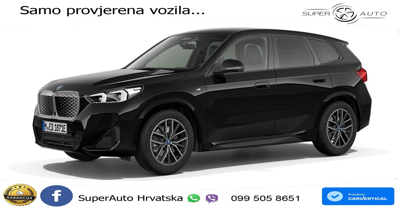 BMW iX1 68 kWh (313 KS) xDrive30 M Sport LED+GR SJED+ACC