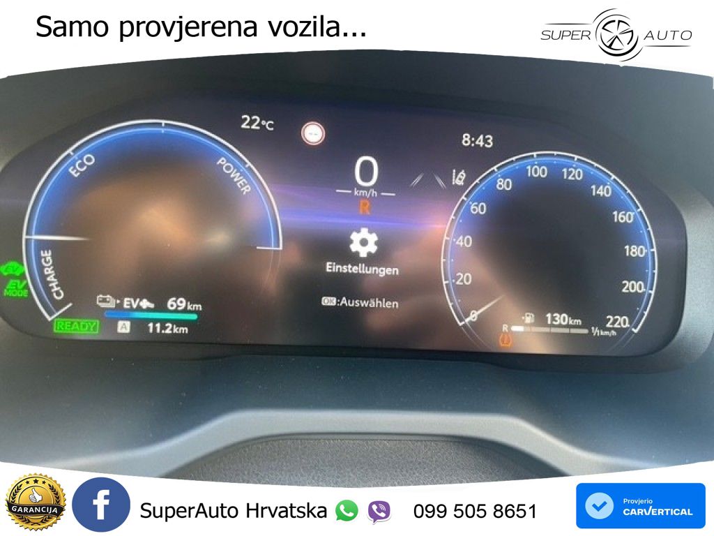 Toyota RAV4 2.5 (306 KS) Hybrid AWD-i eCVT LED+GR SJED+ACC