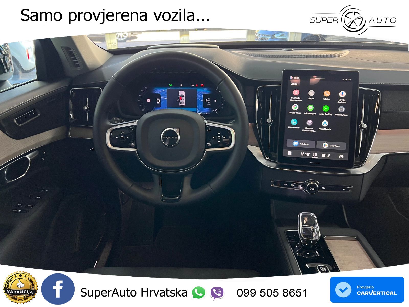Volvo XC90 2.0 B5 AWD Automatic MATRIX+GR SJED+KAM