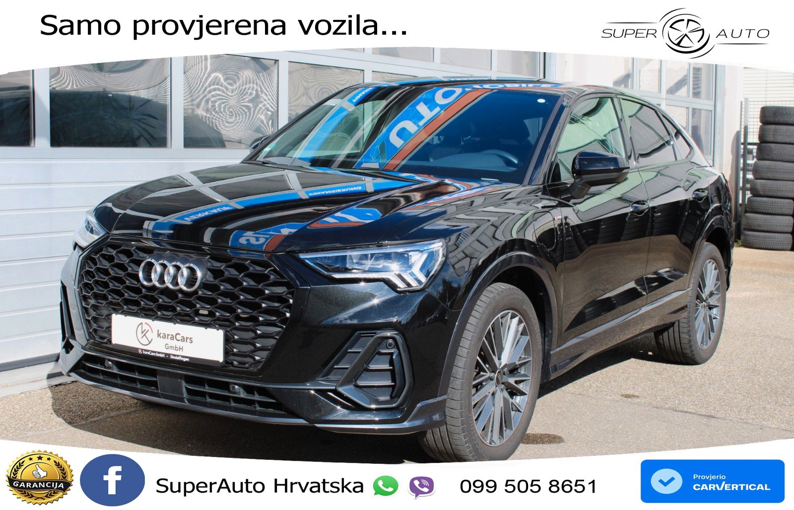 Audi Q3 Sportback 45 TFSIe (245 KS) S tronic S line