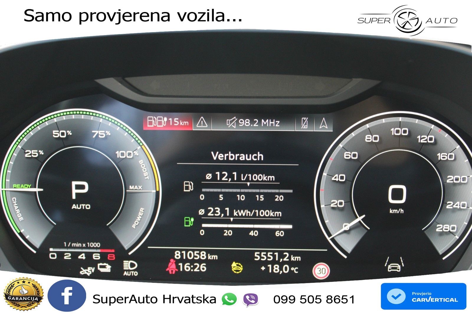 Audi Q3 Sportback 45 TFSIe (245 KS) S tronic S line