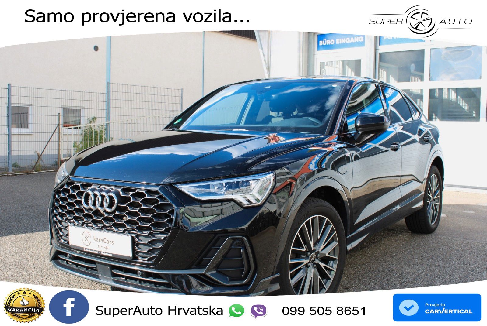 Audi Q3 Sportback 45 TFSIe (245 KS) S tronic S line