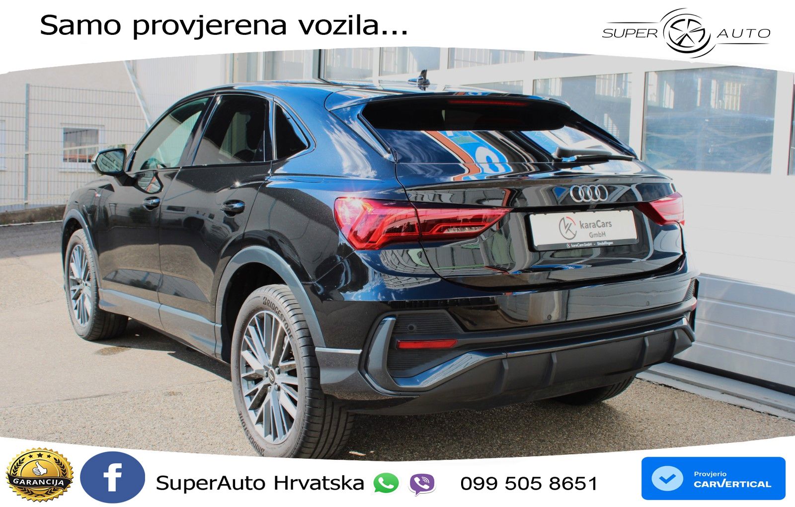 Audi Q3 Sportback 45 TFSIe (245 KS) S tronic S line